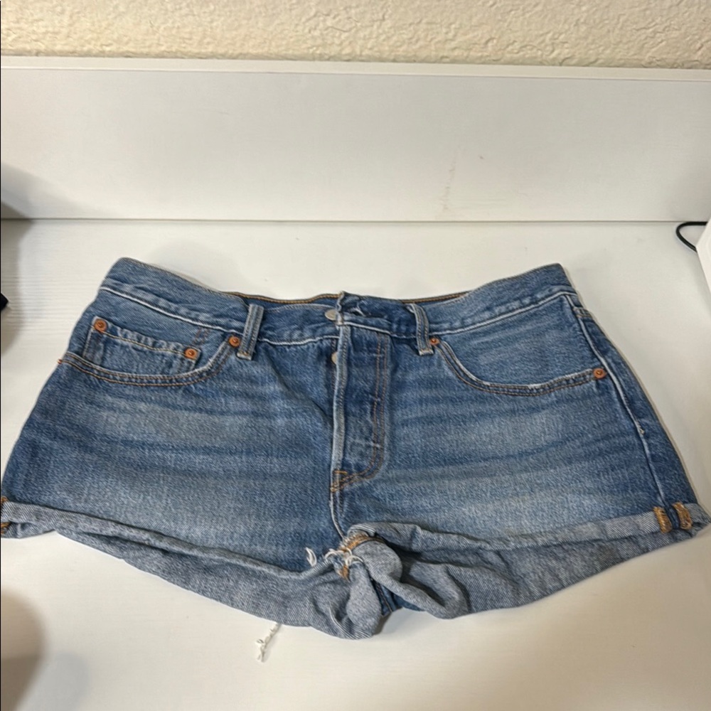 Denim Blue Women's Shorts